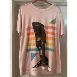 Tom Sharp Designs Pink Wearable Art T-Shirt Size L